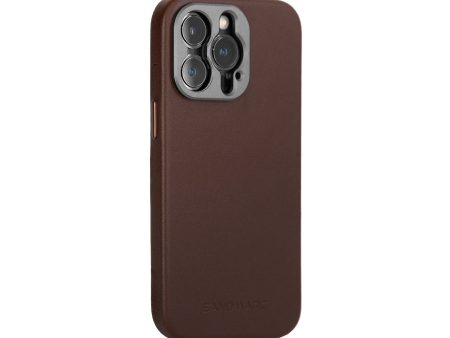 Pro Leather Case - iPhone 14 Pro - Brown For Cheap