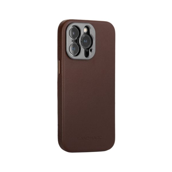 Pro Leather Case - iPhone 14 Pro - Brown For Cheap