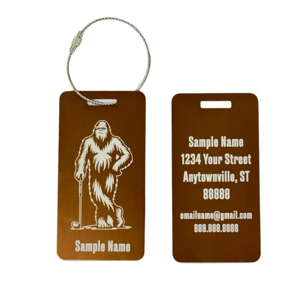 Custom Golf Bag Tag - Metal Online now