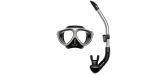 Premium Mask & Snorkel Set - Mantis Silver on Sale