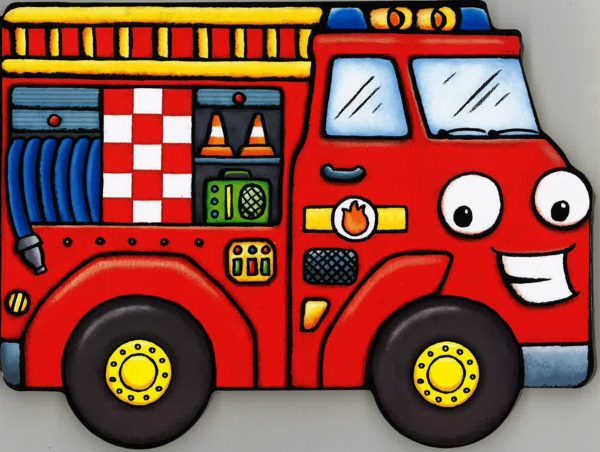 Vehicle Shaped: Fire Engine (Touch And Feel 2) Supply