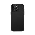 Pro Leather Case - iPhone 15 Pro - Black For Discount