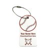 Personalized Baseball Gear Bag Name - ID Tag Online