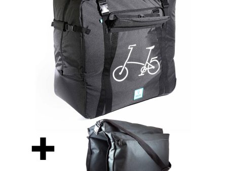 Set 1: Soft Transport Bag for Brompton  + Garment Bag a.k.a. Sightseer For Discount