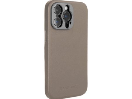 Pro Leather Case - iPhone 14 Pro - Sand Online now