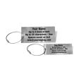 Stainless Steel Luggage Tag Combo Pack For Sale