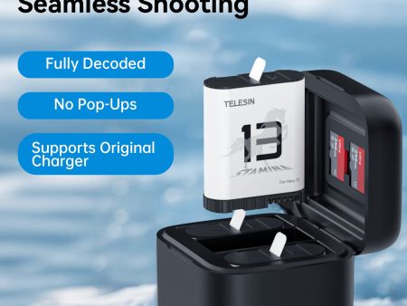 Telesin High performance battery for gopro 13 Online now