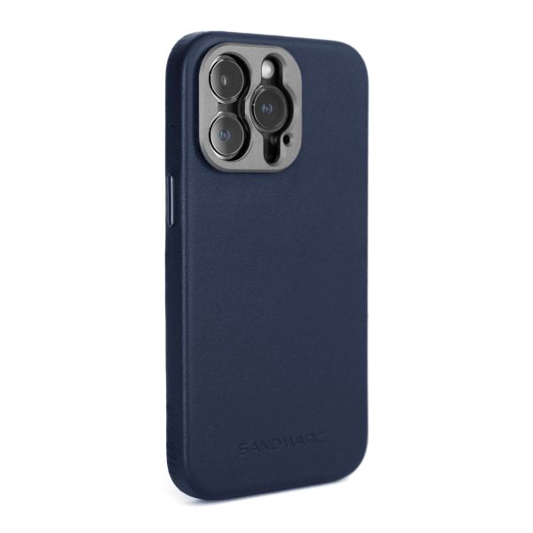 Pro Leather Case - iPhone 14 Pro Max - Navy Supply