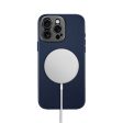 Pro Leather Case - iPhone 16 Pro - Navy For Discount