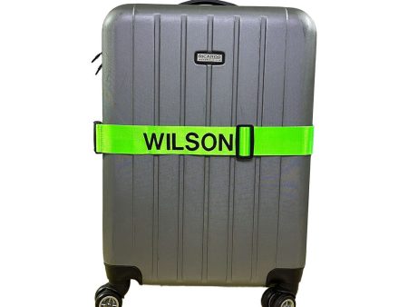 Personalized Luggage - Suitcase Strap Supply