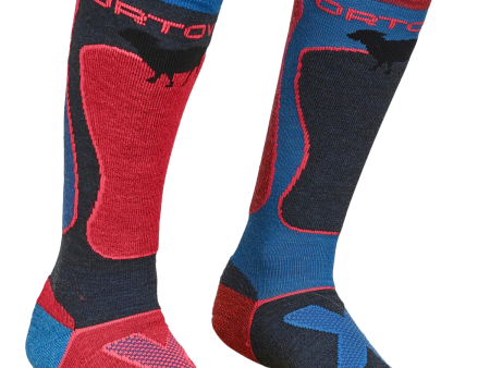 SKI & SNOWBOARD Merino ROCK N WOOL SOCKS Womens by Ortovox 42-44 (uk8-9.5) ONLY Sale