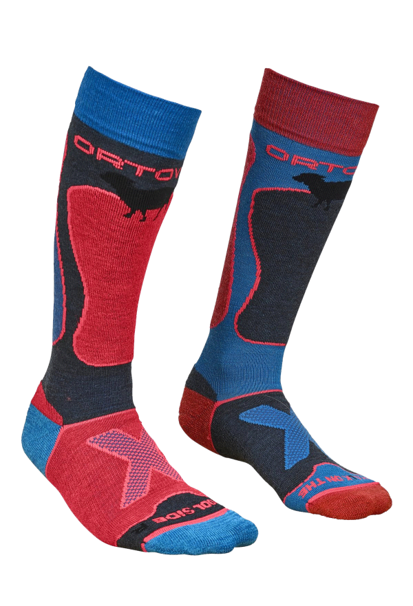 SKI & SNOWBOARD Merino ROCK N WOOL SOCKS Womens by Ortovox 42-44 (uk8-9.5) ONLY Sale