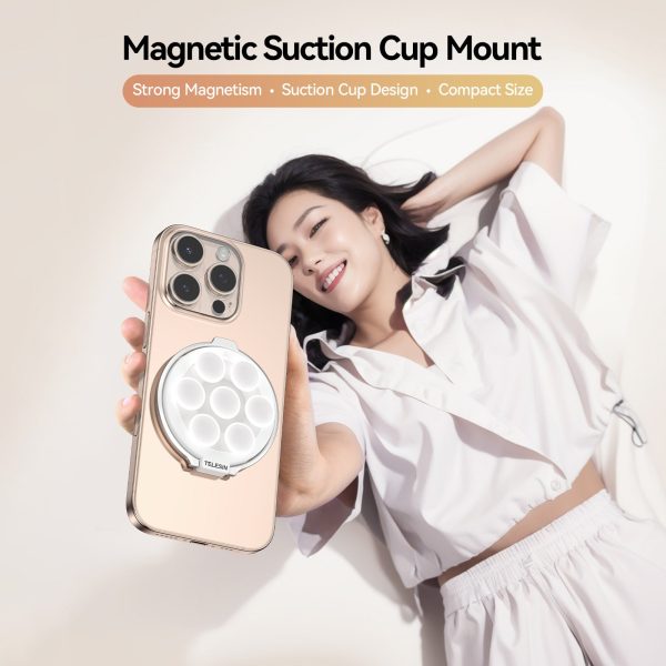 Telesin Magnetic Suction Cup Mount on Sale