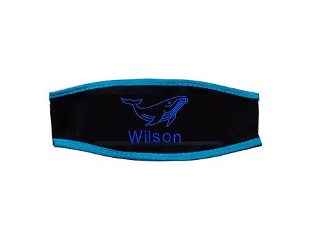 Humpback Whale Mask Strap Cover Hot on Sale