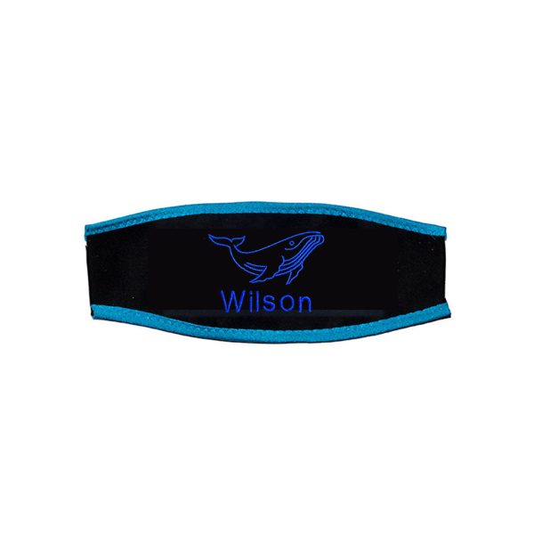 Humpback Whale Mask Strap Cover Hot on Sale