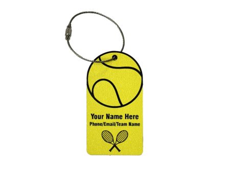 Personalized Tennis Bag Name - ID Tag For Sale