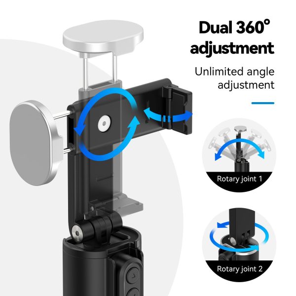 Telesin Remote Contro Travel Mount-Clamp Type Hot on Sale