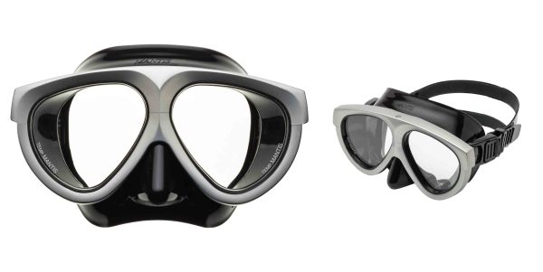 Premium Mask & Snorkel Set - Mantis Silver on Sale