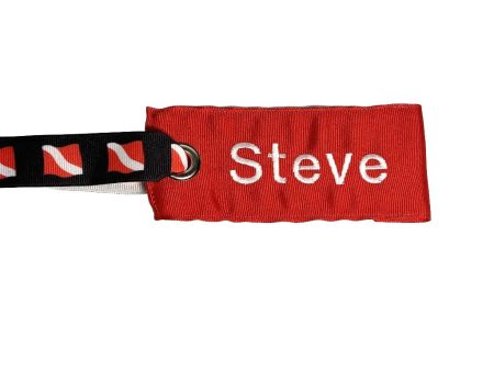 Custom Fabric Luggage Tag - Scuba Flag Fabric Handle Online Hot Sale