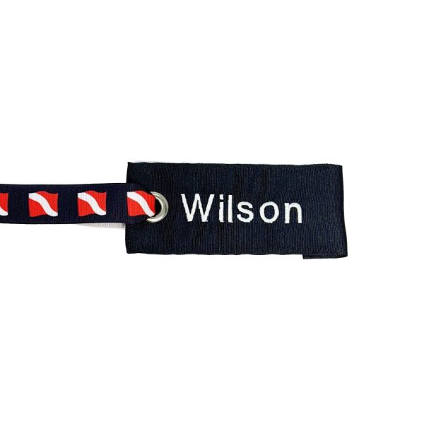 Custom Fabric Luggage Tag - Scuba Flag Fabric Handle Online Hot Sale