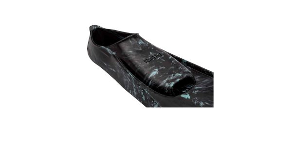 Kicks Rubber Swim Fins - Black   Caribbean Blue Swirl Sale