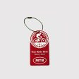 Personalized Mountain Bike Gear Bag Tag Fashion