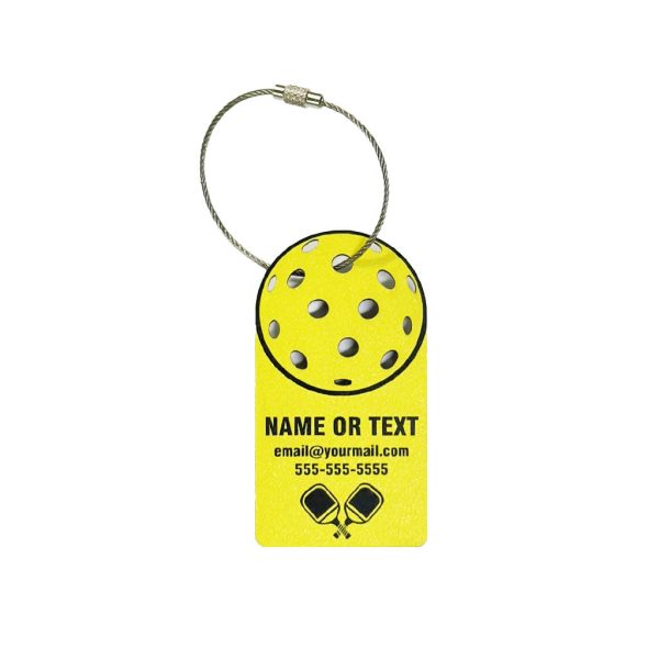 Personalized Pickleball Bag Name - ID Tag Cheap