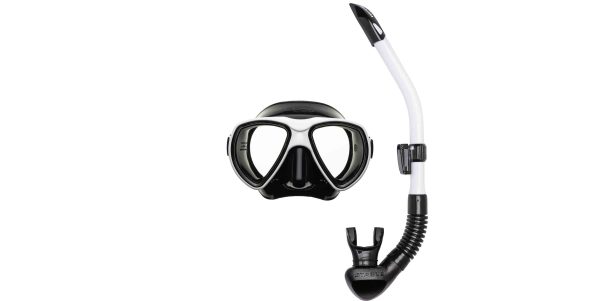 Premium Mask & Snorkel Set - Nekton White For Sale