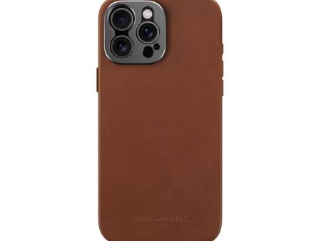 Pro Leather Case - iPhone 16 Pro - Tan For Cheap