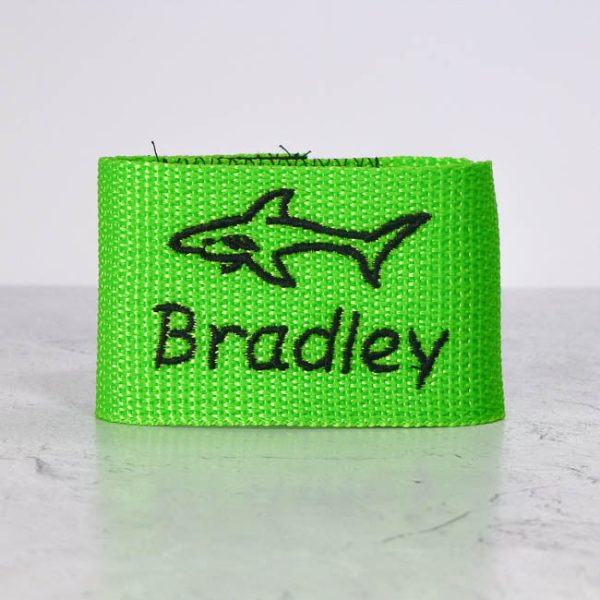 Personalized Embroidered Scuba Themed BCD Name Tag Cheap