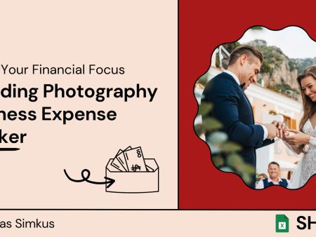 Wedding Photography Business Expense Tracker Supply