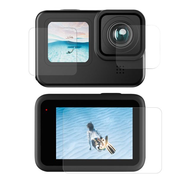 TELESIN Screen & Lens Protective HD Film Cover for GoPro 12 11 10 9 Online Hot Sale