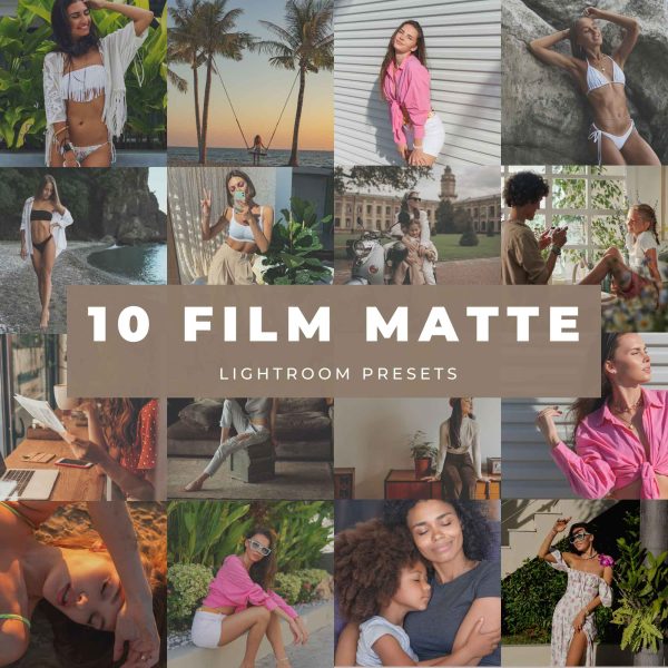 FILM MATTE LIGHTROOM PRESETS Hot on Sale