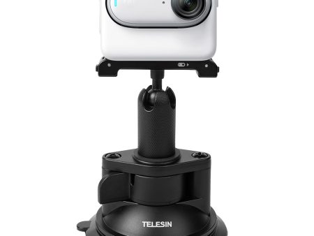 TELESIN Magnetic Base and Suction Cup Base Set for Insta360 GO 3 Supply