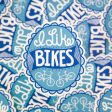 Exit343Designs I Like Bikes Sticker Sale