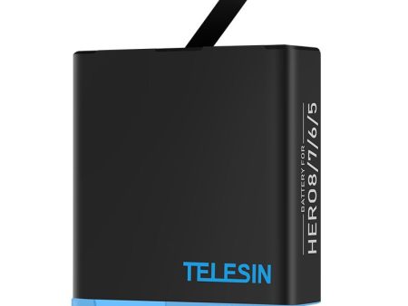 TELESIN 1220mAh Lithium-Ion Rechargeable Battery for GoPro 5 6 7 8 Sale