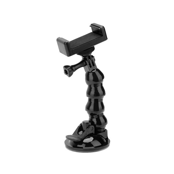 TELESIN Car Suction Cup Window Glass Mount Flexible Holder Discount