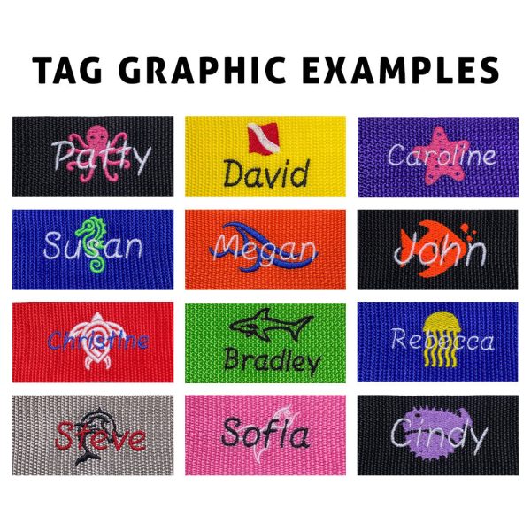 Scuba Theme Extreme Luggage Tag Supply