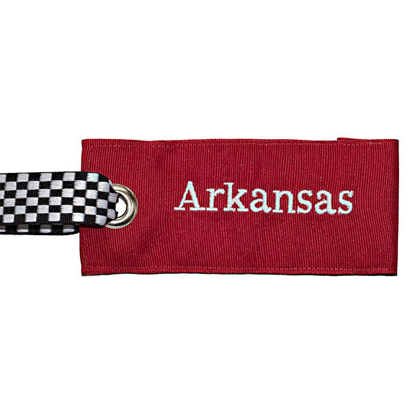 Arkansas Razorback Red Luggage Tags Sale