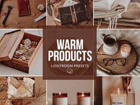 WARM PRODUCTS LIGHTROOM PRESETS Fashion