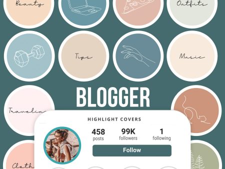 BLOGGER IG HIGHLIGHT COVERS Hot on Sale