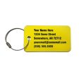 Personalized Laser-Engraved Plastic Luggage Tag - Standard Size Sale