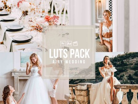 AIRY WEDDING VIDEO LUTS (MOBILE & DESKTOP) Discount