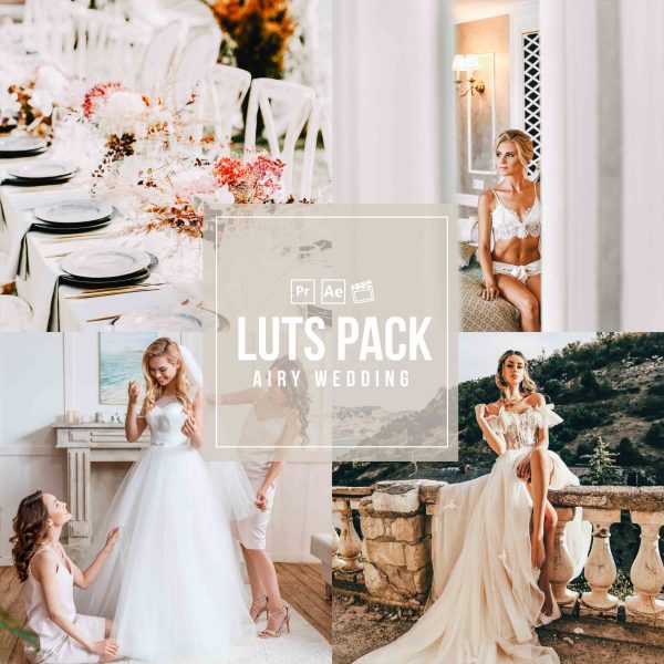 AIRY WEDDING VIDEO LUTS (MOBILE & DESKTOP) Discount