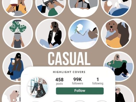 CASUAL IG HIGHLIGHT COVERS Online Sale