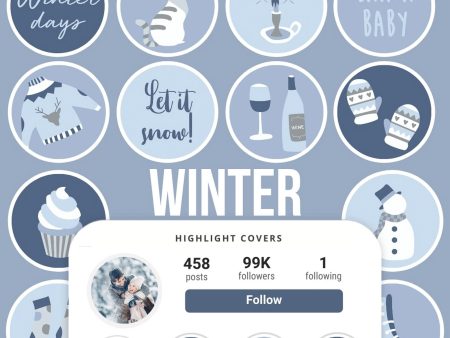 WINTER IG HIGHLIGHT COVERS Online Sale