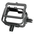 TELESIN Metal Cage Vertical Frame for GoPro 12 11 10 9 Fashion