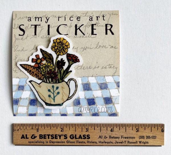 Amy Rice Teapot Sticker Online Sale