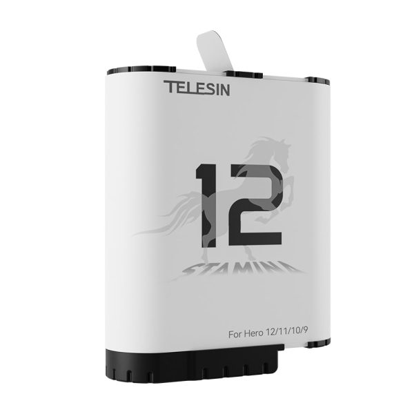 TELESIN Stamina Battery Support -15°C for GoPro Hero 9 10 11 12 For Sale