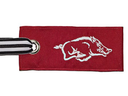 Arkansas Razorback Red Luggage Tags Sale